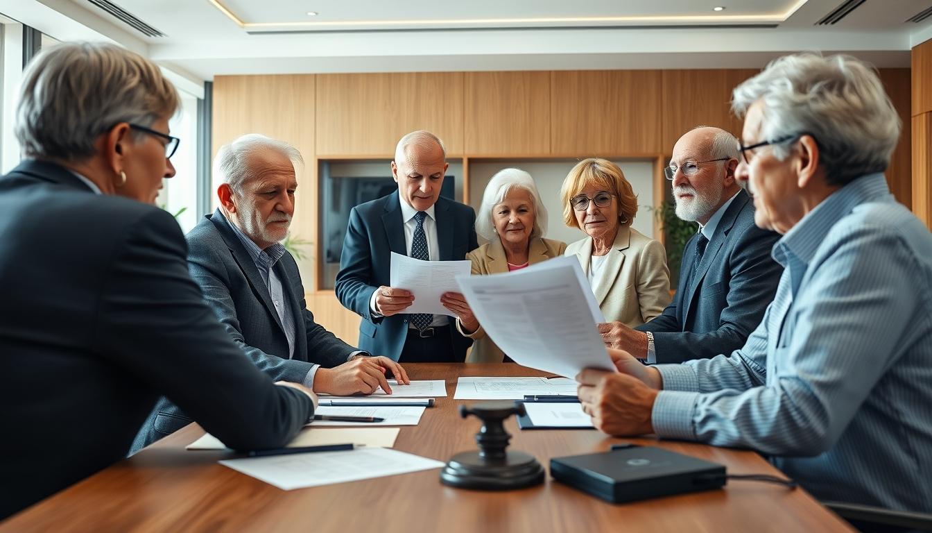 Senior legal guidance consultation